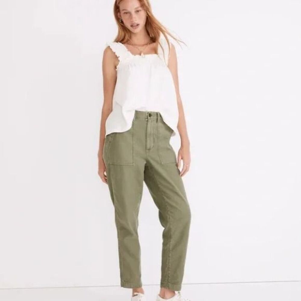 Madewell Utility Carpenter Style Patch Pockets Cr… - image 2